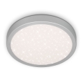 Briloner 3048-014 - Φωτιστικό οροφής LED RUNA LED/18W/230V ασημί