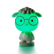 ONLI - LED RGB Παιδική λάμπα νυκτός PUPPIES LED/3W/USB sheep 33 cm