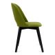 Καρέκλα τραπεζαρίας BOVIO 86x48 cm ανοιχτό πράσινο/οξιά
