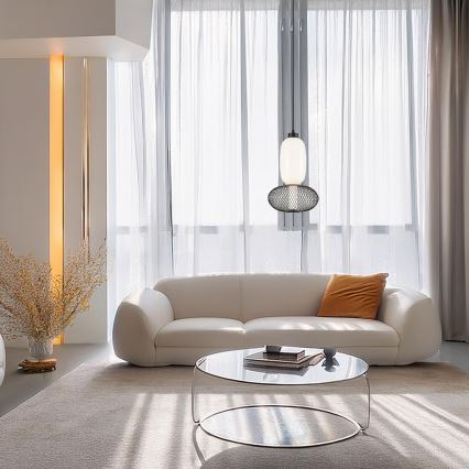  Κρεμαστό φωτιστικό οροφής LED ARAME LED/15W/230V διάμετρος 22 cm μαύρο