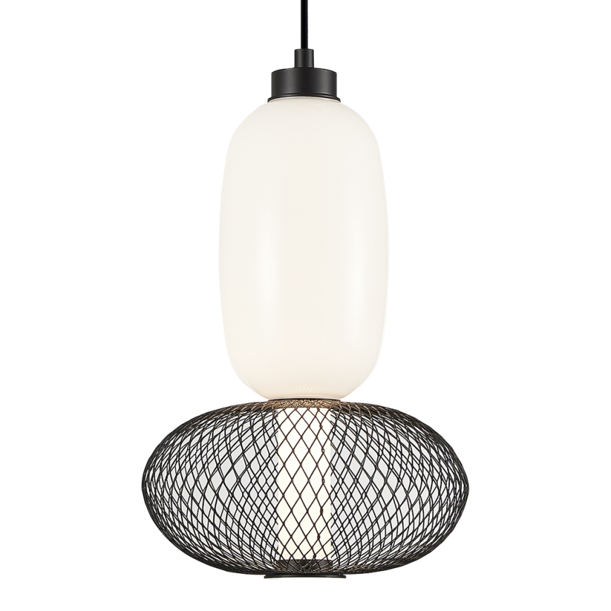  Κρεμαστό φωτιστικό οροφής LED ARAME LED/15W/230V διάμετρος 22 cm μαύρο