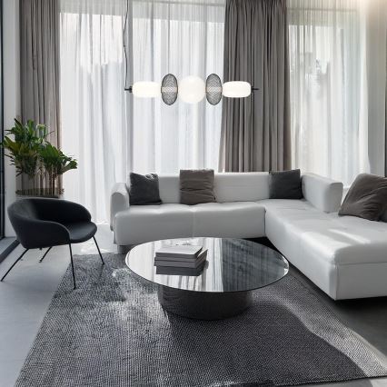  Κρεμαστό φωτιστικό οροφής LED ARAME LED/32W/230V μαύρο