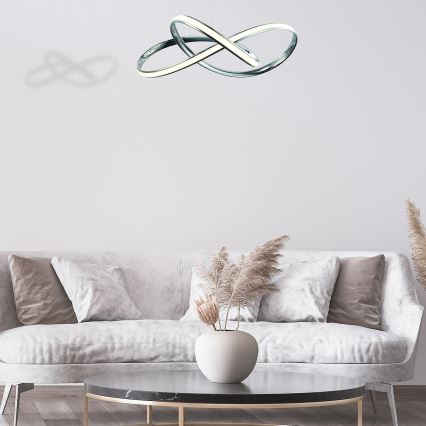  Κρεμαστό φωτιστικό οροφής LED CAPPIO LED/36W/230V γυαλιστερό χρώμιο