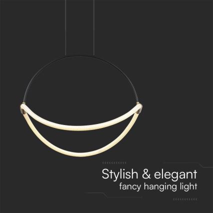  Κρεμαστό φωτιστικό οροφής LED LED/16W/230V 3000K διάμετρος 50 cm