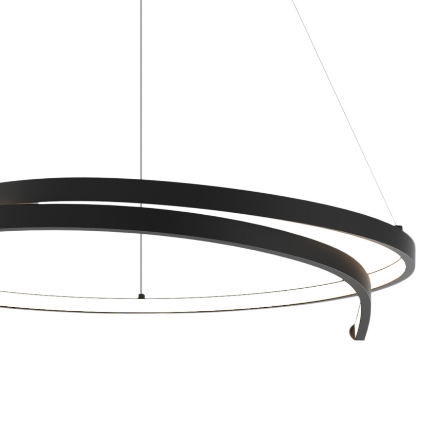  Κρεμαστό φωτιστικό οροφής LED LORENZO LED/35W/230V μαύρο