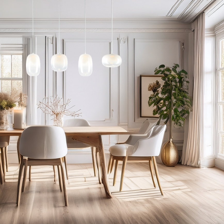  Κρεμαστό φωτιστικό οροφής LED VASO LED/15W/230V λευκό