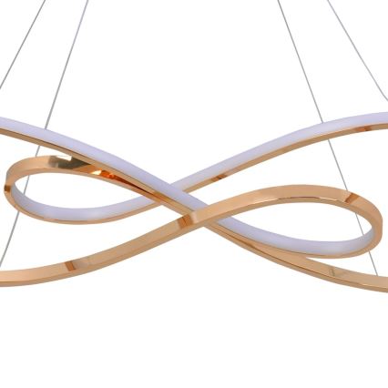  Κρεμαστό φωτιστικό οροφής LED ZUMBA LED/50W/230V χρυσό