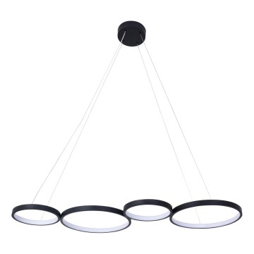  Κρεμαστό φωτιστικό οροφής LED FLAMENCO LED/42W/230V 4000K μαύρο