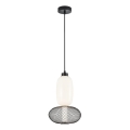  Κρεμαστό φωτιστικό οροφής LED ARAME LED/15W/230V διάμετρος 22 cm μαύρο
