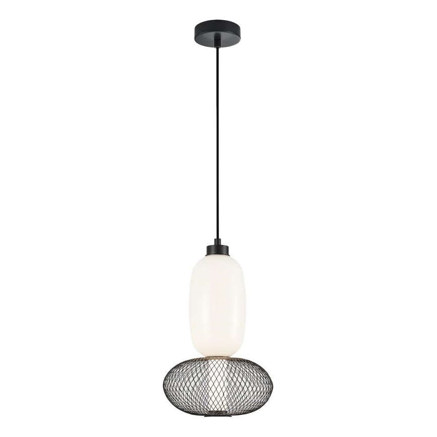  Κρεμαστό φωτιστικό οροφής LED ARAME LED/15W/230V διάμετρος 22 cm μαύρο