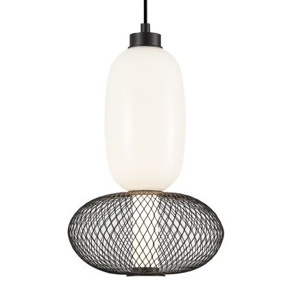  Κρεμαστό φωτιστικό οροφής LED ARAME LED/15W/230V διάμετρος 22 cm μαύρο