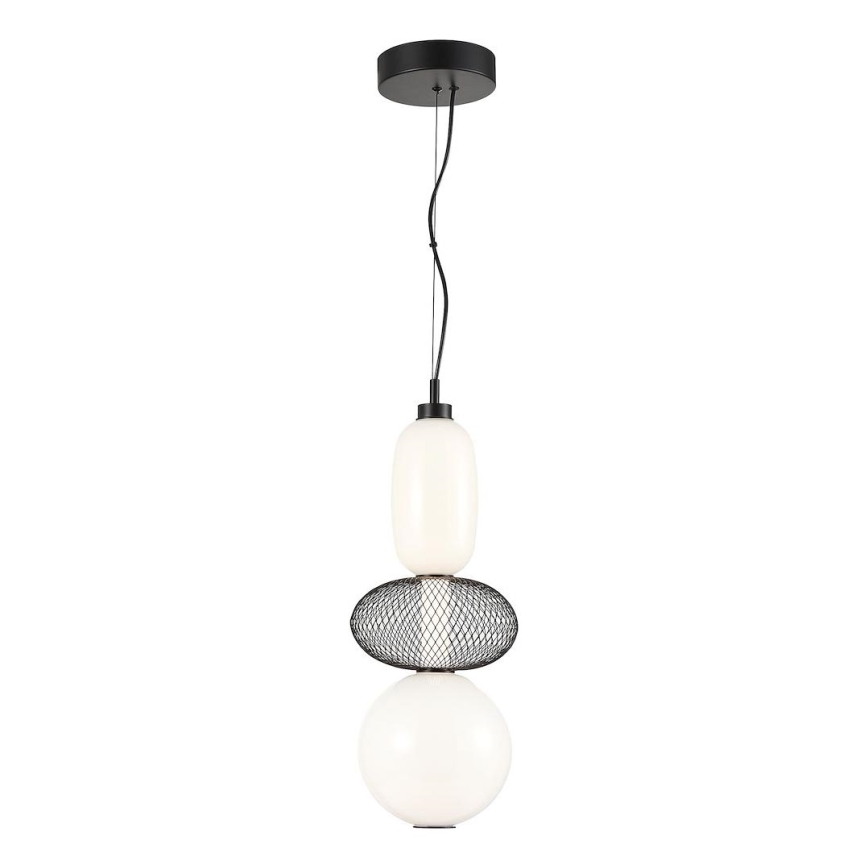  Κρεμαστό φωτιστικό οροφής LED ARAME LED/23W/230V διάμετρος 22 cm μαύρο