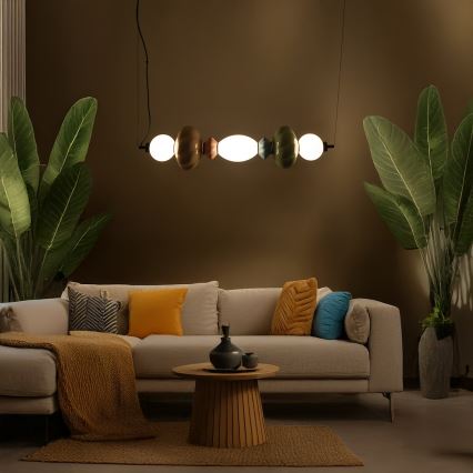  Κρεμαστό φωτιστικό οροφής LED ASCOLI LED/24W/230V πολύχρωμα
