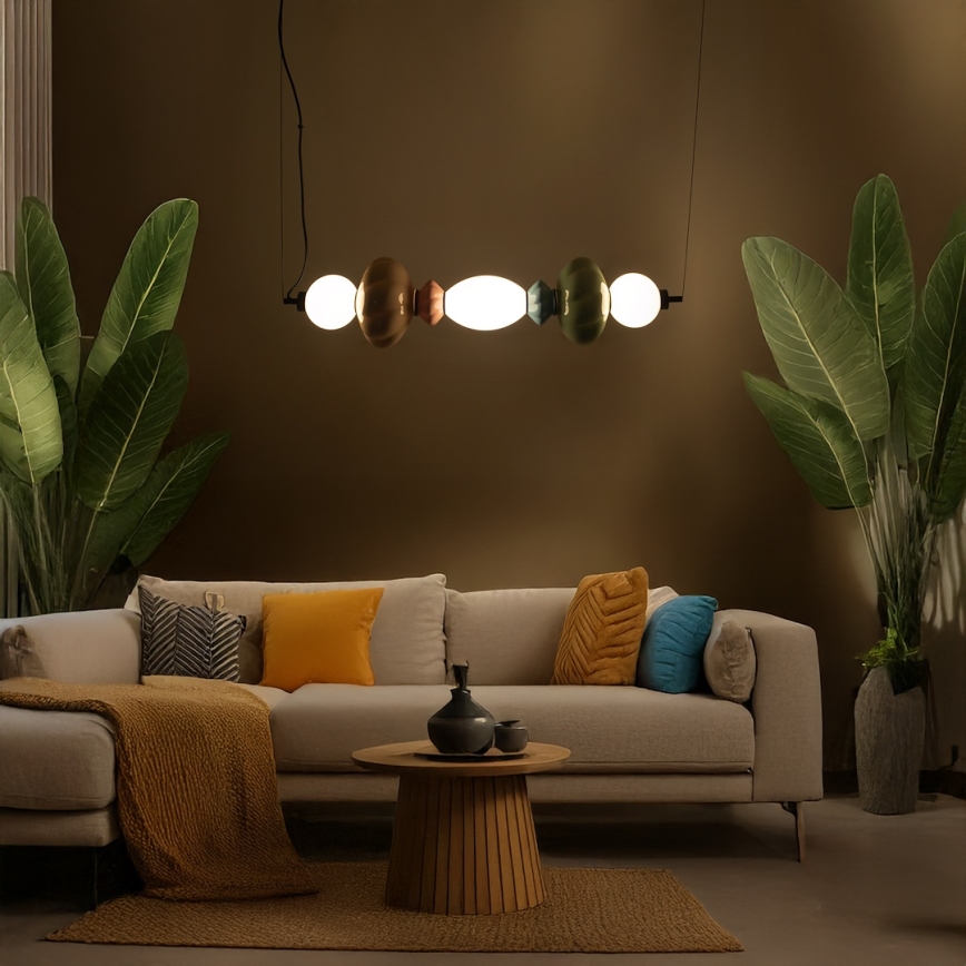  Κρεμαστό φωτιστικό οροφής LED ASCOLI LED/24W/230V πολύχρωμα