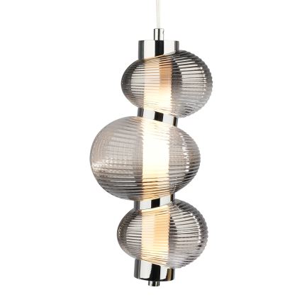  Κρεμαστό φωτιστικό οροφής LED BOLLA LED/12W/230V διάμετρος 16 cm φιμέ
