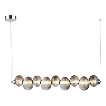  Κρεμαστό φωτιστικό οροφής LED BOLLA LED/32W/230V γυαλιστερό χρώμιο/φιμέ