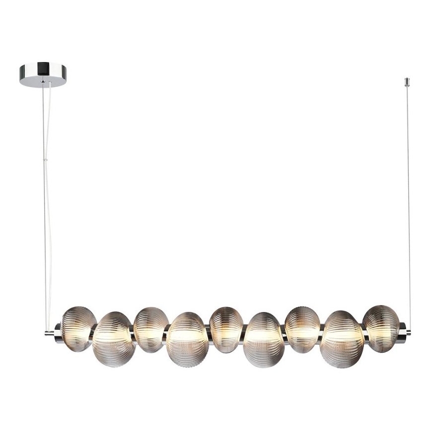  Κρεμαστό φωτιστικό οροφής LED BOLLA LED/32W/230V γυαλιστερό χρώμιο/φιμέ