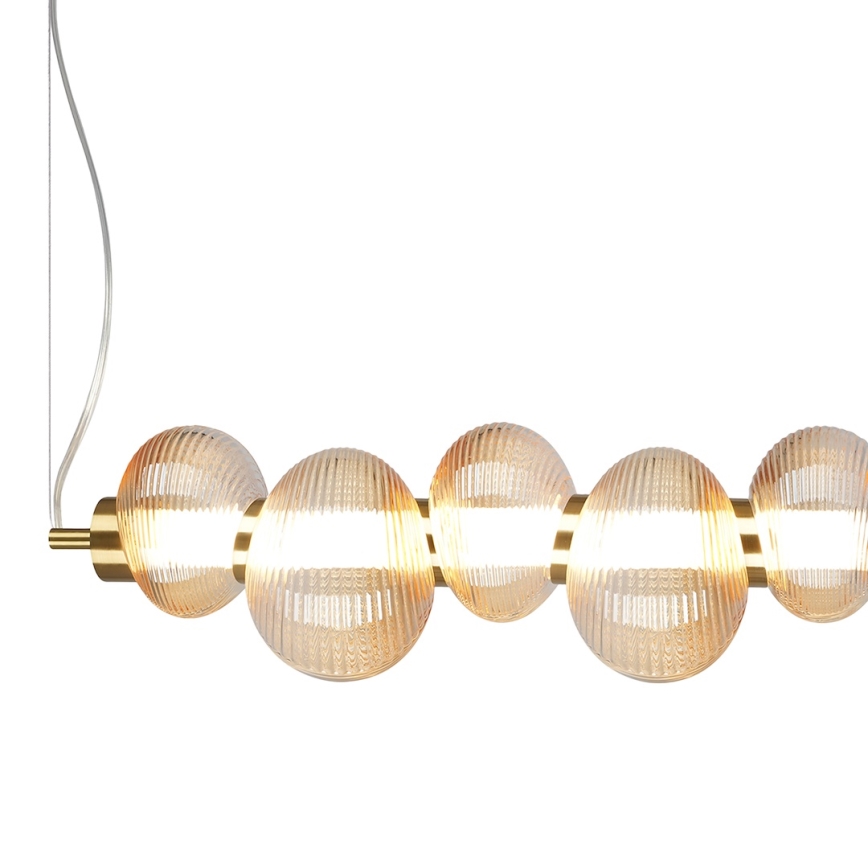  Κρεμαστό φωτιστικό οροφής LED BOLLA LED/32W/230V χρυσό/φιμέ