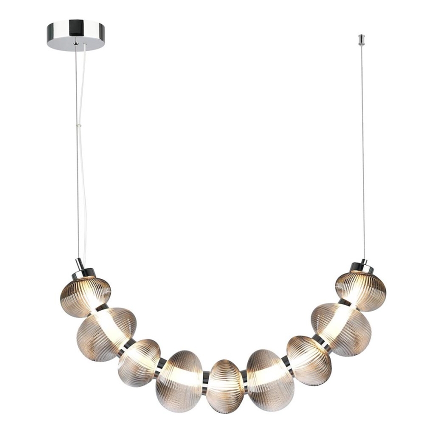 Κρεμαστό φωτιστικό οροφής LED BOLLA LED/36W/230V γυαλιστερό χρώμιο/φιμέ