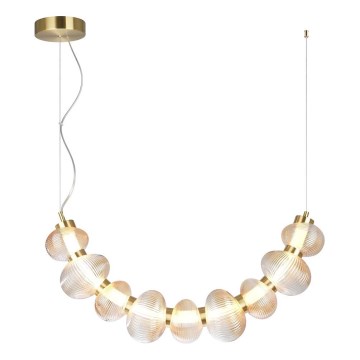  Κρεμαστό φωτιστικό οροφής LED BOLLA LED/36W/230V χρυσό/φιμέ