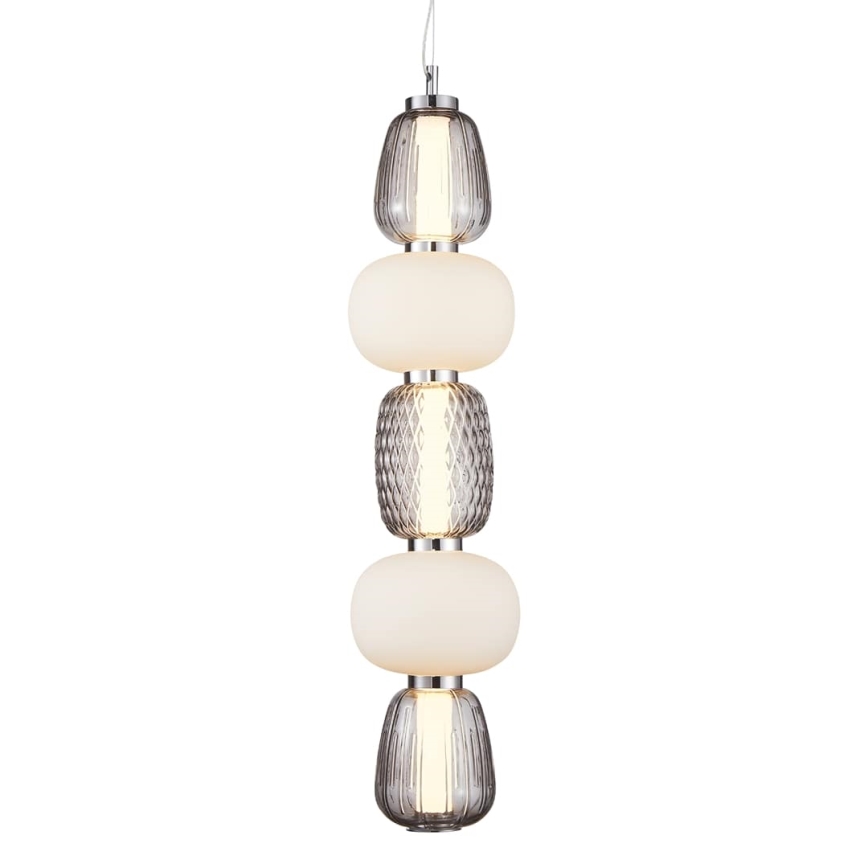  Κρεμαστό φωτιστικό οροφής LED CARO LED/40W/230V γυαλιστερό χρώμιο