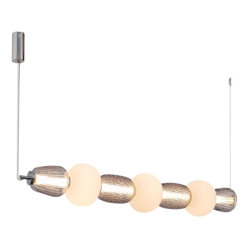  Κρεμαστό φωτιστικό οροφής LED CARO LED/42W/230V γυαλιστερό χρώμιο