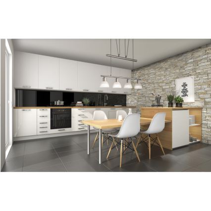  Κρεμαστό φωτιστικό οροφής LED DAYTONA 4xE14/5W/230V 3000K γυαλιστερό χρώμιο