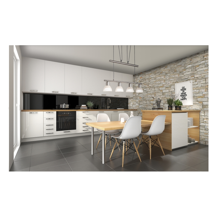  Κρεμαστό φωτιστικό οροφής LED DAYTONA 4xE14/5W/230V 3000K γυαλιστερό χρώμιο