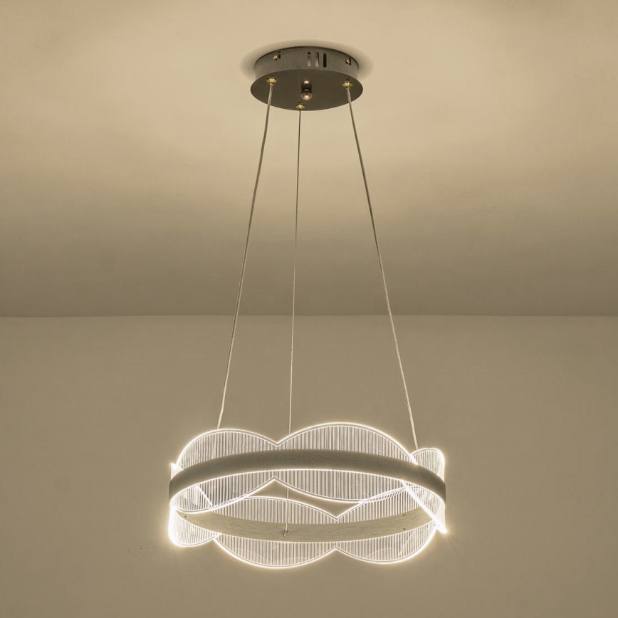  Κρεμαστό φωτιστικό οροφής LED FIRENZE LED/48W/230V 3000K διάμετρος 40 cm
