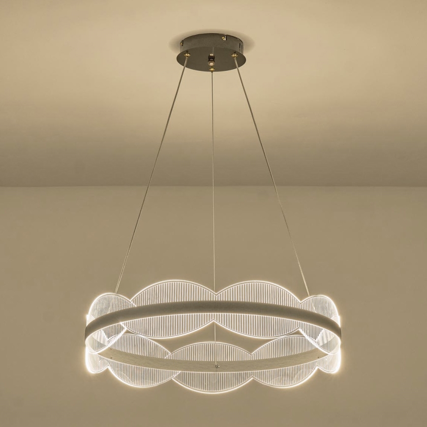  Κρεμαστό φωτιστικό οροφής LED FIRENZE LED/60W/230V 3000K διάμετρος 60 cm