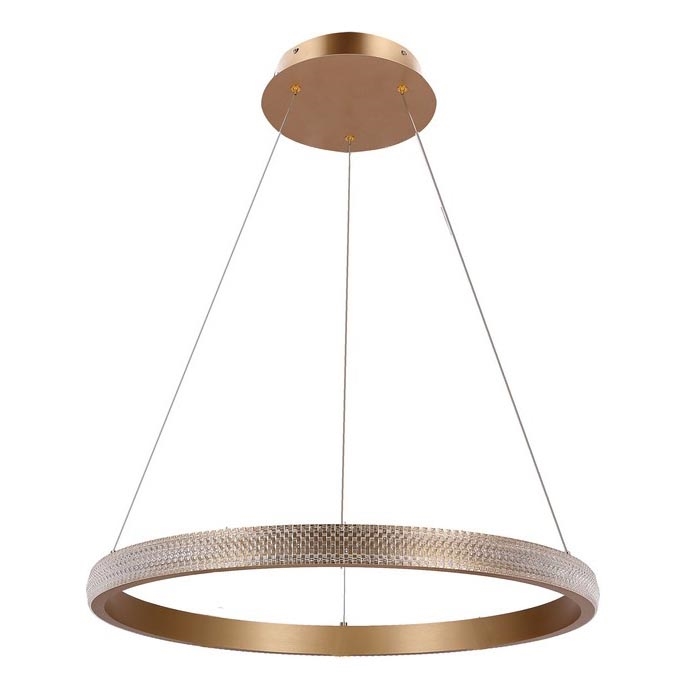  Κρεμαστό φωτιστικό οροφής LED HASHIM LED/34W/230V διάμετρος 60 cm χαλκός