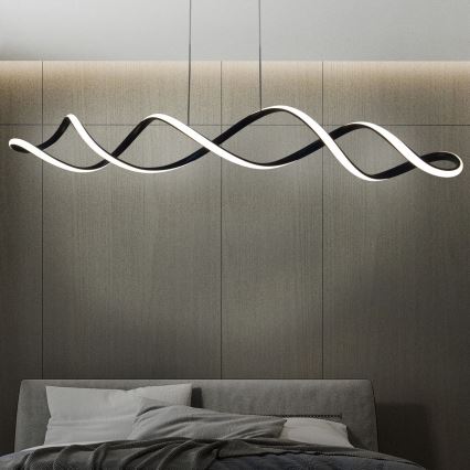  Κρεμαστό φωτιστικό οροφής LED INFINITO LED/43W/230V μαύρο