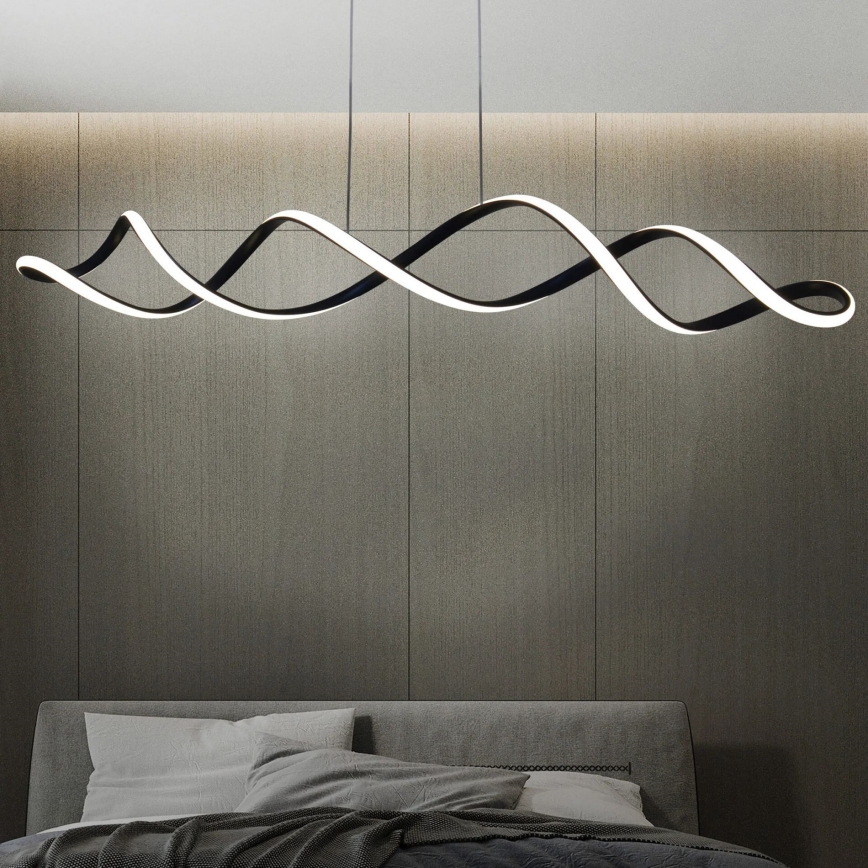  Κρεμαστό φωτιστικό οροφής LED INFINITO LED/43W/230V μαύρο