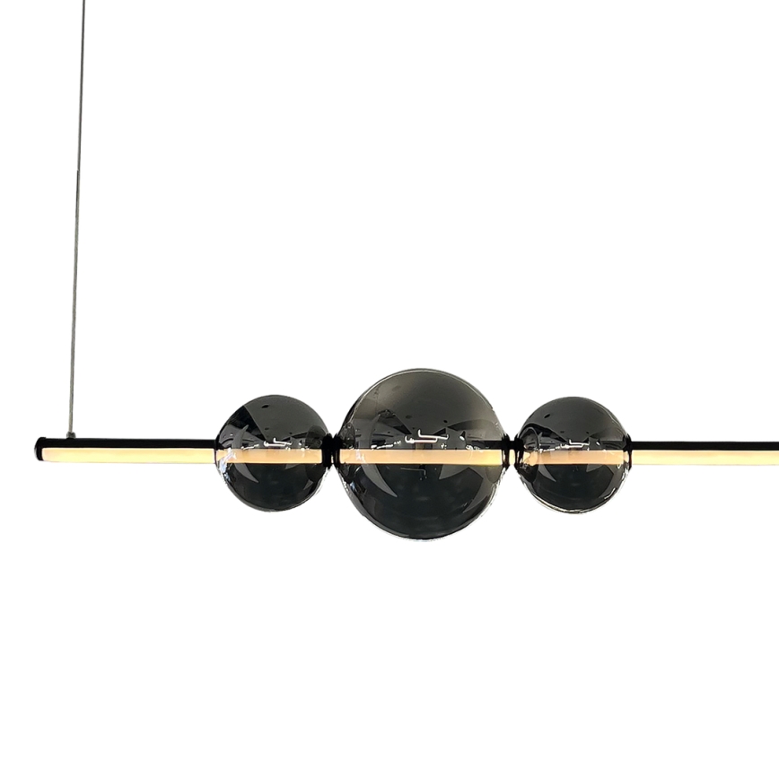 Κρεμαστό φωτιστικό οροφής LED KUGEL LED/30W/230V μαύρο