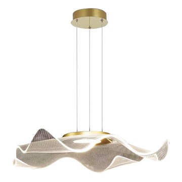  Κρεμαστό φωτιστικό οροφής LED LARGO LED/16W/230V χρυσό