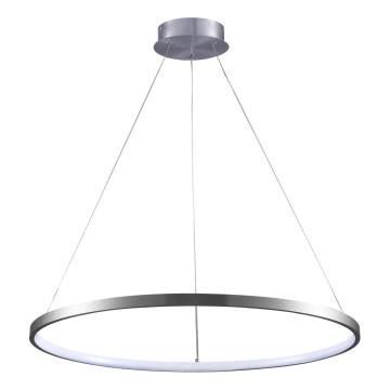  Κρεμαστό φωτιστικό οροφής LED LEA LED/20W/230V 4000K διάμετρος 50 cm ματ χρώμιο