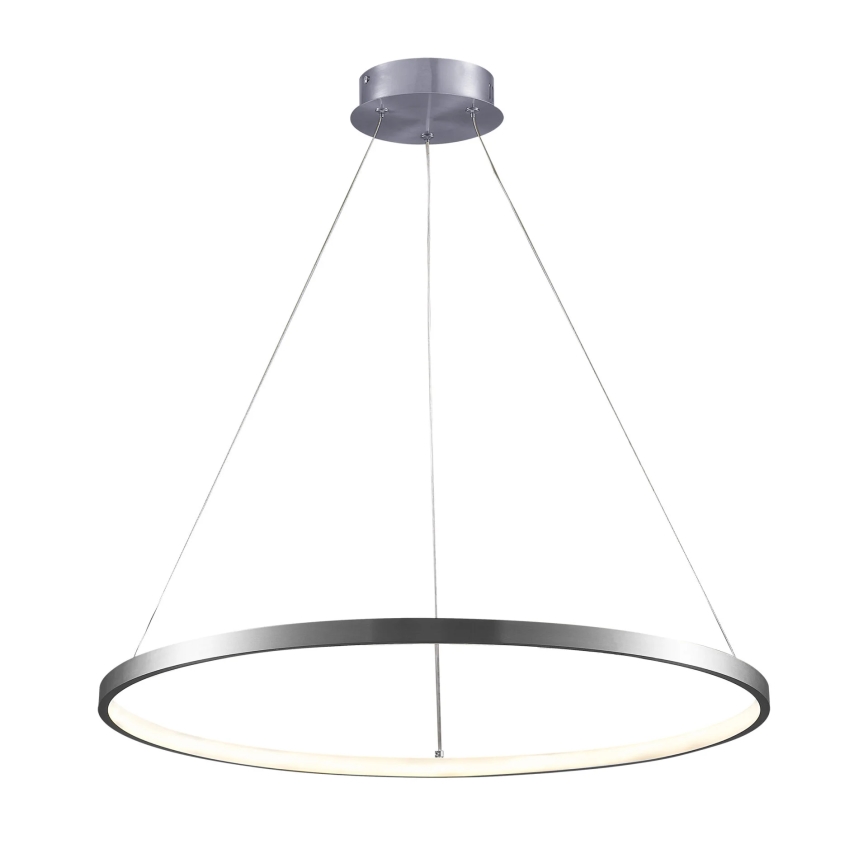  Κρεμαστό φωτιστικό οροφής LED LEA LED/20W/230V 4000K διάμετρος 50 cm ματ χρώμιο