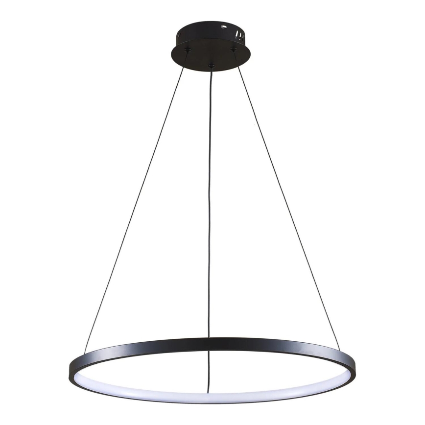  Κρεμαστό φωτιστικό οροφής LED LEA LED/20W/230V 4000K διάμετρος 50 cm μαύρο