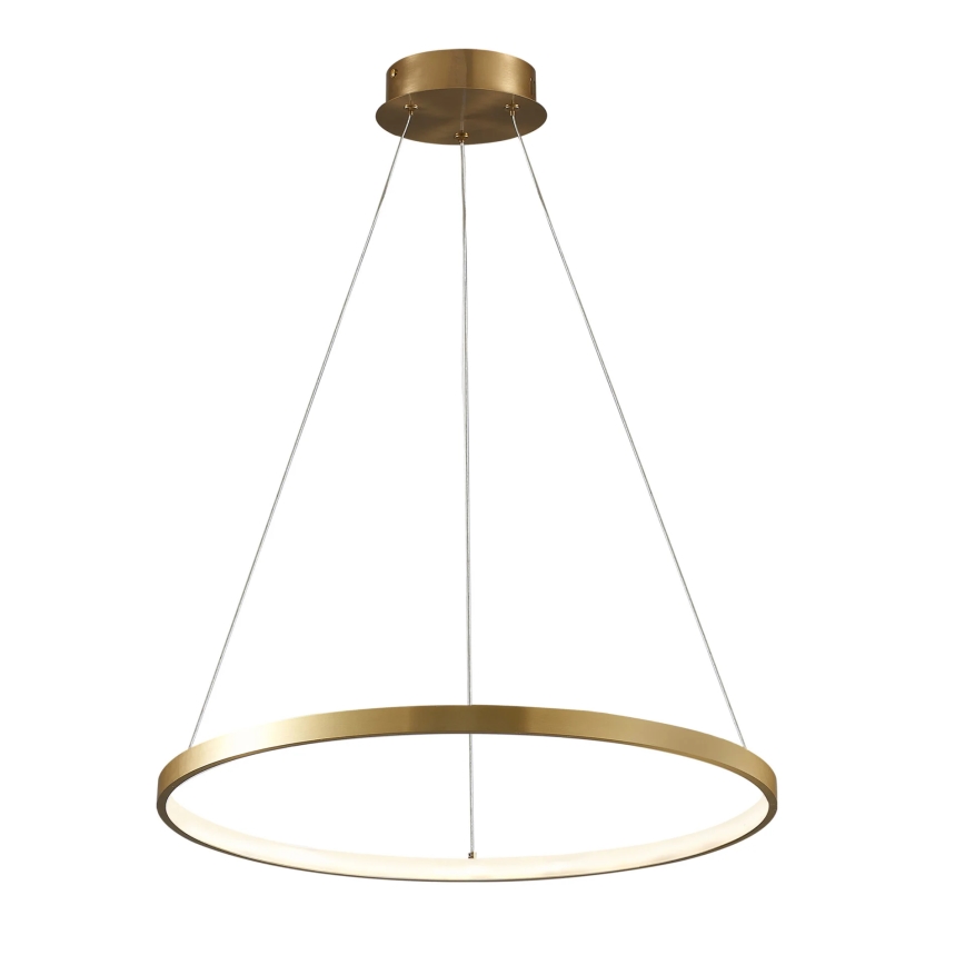  Κρεμαστό φωτιστικό οροφής LED LEA LED/20W/230V 4000K διάμετρος 50 cm χρυσό