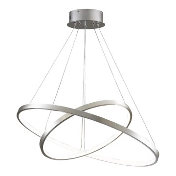  Κρεμαστό φωτιστικό οροφής LED LEA LED/35W/230V 4000K διάμετρος 60 cm ματ χρώμιο