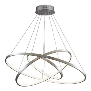  Κρεμαστό φωτιστικό οροφής LED LEA LED/60W/230V 4000K διάμετρος 80 cm ματ χρώμιο