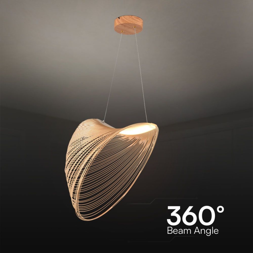  Κρεμαστό φωτιστικό οροφής LED LED/10W/230V 3000K μπεζ