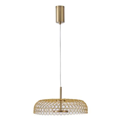  Κρεμαστό φωτιστικό οροφής LED LED/10W/230V 3000K χρυσό διάμετρος 35 cm