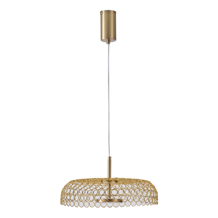  Κρεμαστό φωτιστικό οροφής LED LED/10W/230V 3000K χρυσό διάμετρος 35 cm
