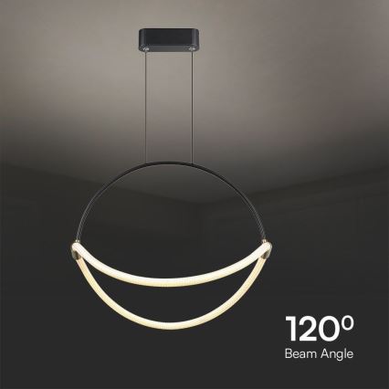  Κρεμαστό φωτιστικό οροφής LED LED/16W/230V 4000K διάμετρος 50 cm