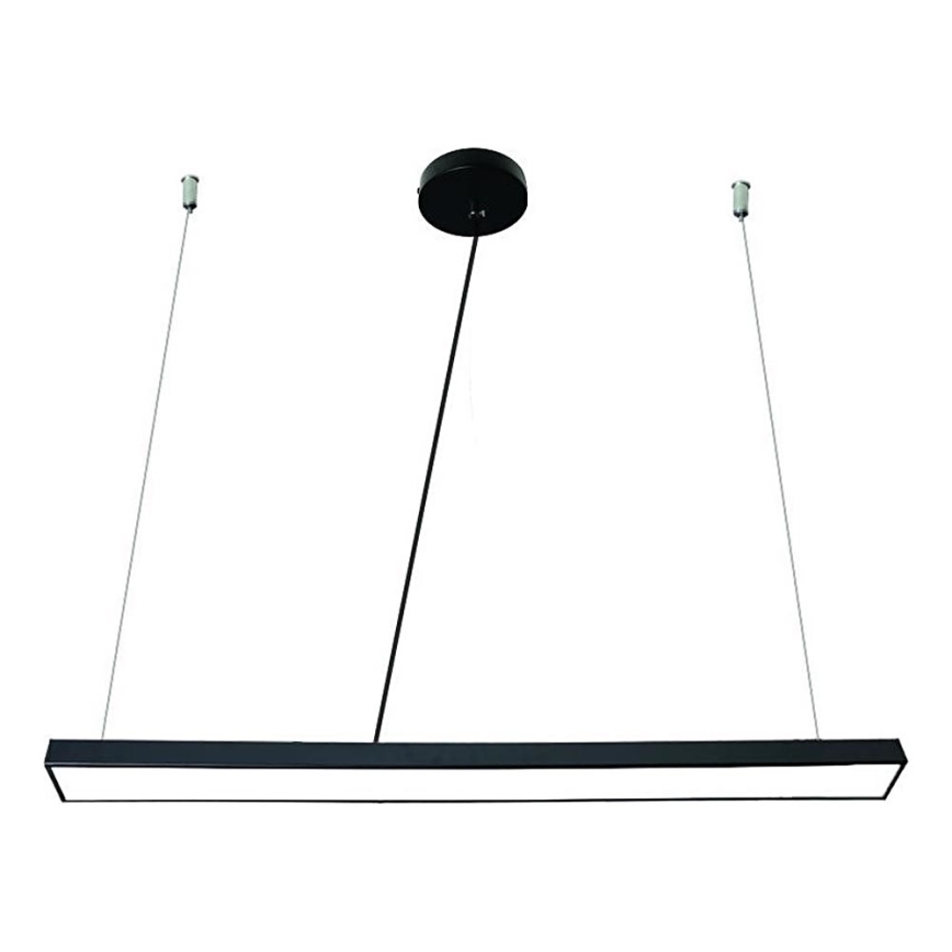  Κρεμαστό φωτιστικό οροφής LED LED/32W/230V 4000K διάμετρος 120 cm μαύρο