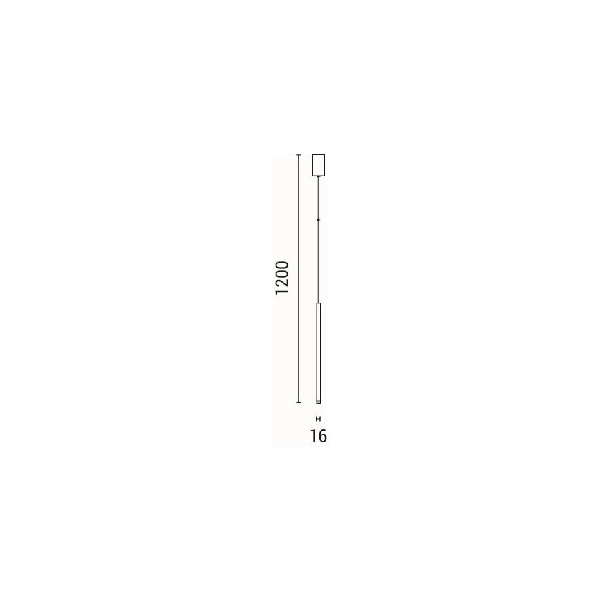 Κρεμαστό φωτιστικό οροφής LED LED/3W/230V 3000K διάμετρος 6 cm