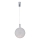 Κρεμαστό φωτιστικό οροφής LED LED/6,3W/230V 3000K γυαλιστερό χρώμιο διάμετρος 20 cm