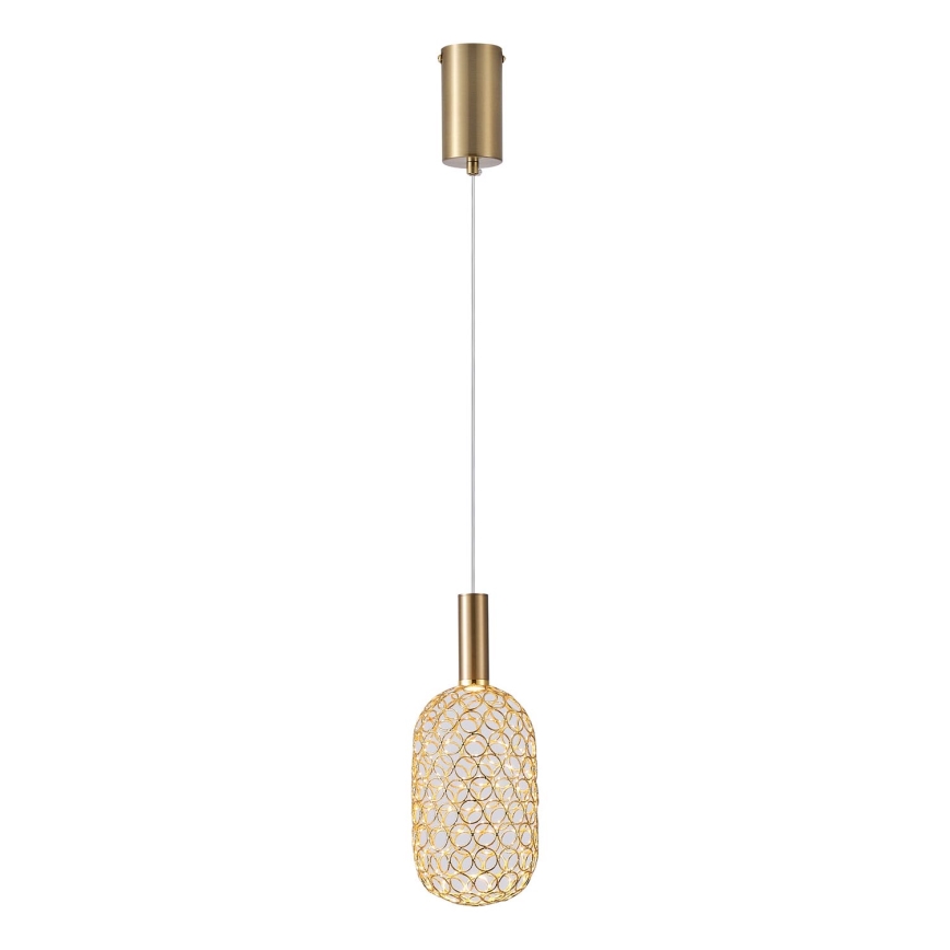  Κρεμαστό φωτιστικό οροφής LED LED/6,3W/230V 3000K χρυσό διάμετρος 20 cm