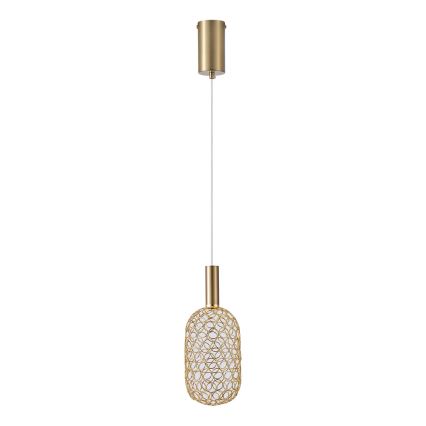  Κρεμαστό φωτιστικό οροφής LED LED/6,3W/230V 3000K χρυσό διάμετρος 20 cm